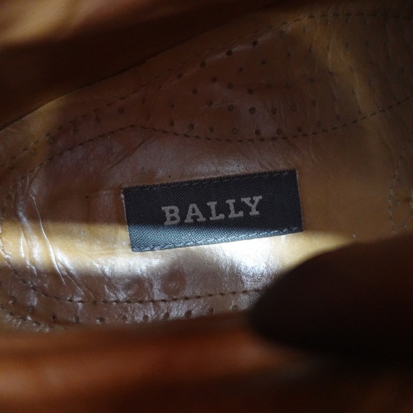 BALLY Ankle Boots Mens 8.5 D Dark Brown VINTAGE Moc Toe Chukka ITALY Binghamton‎ main image 14